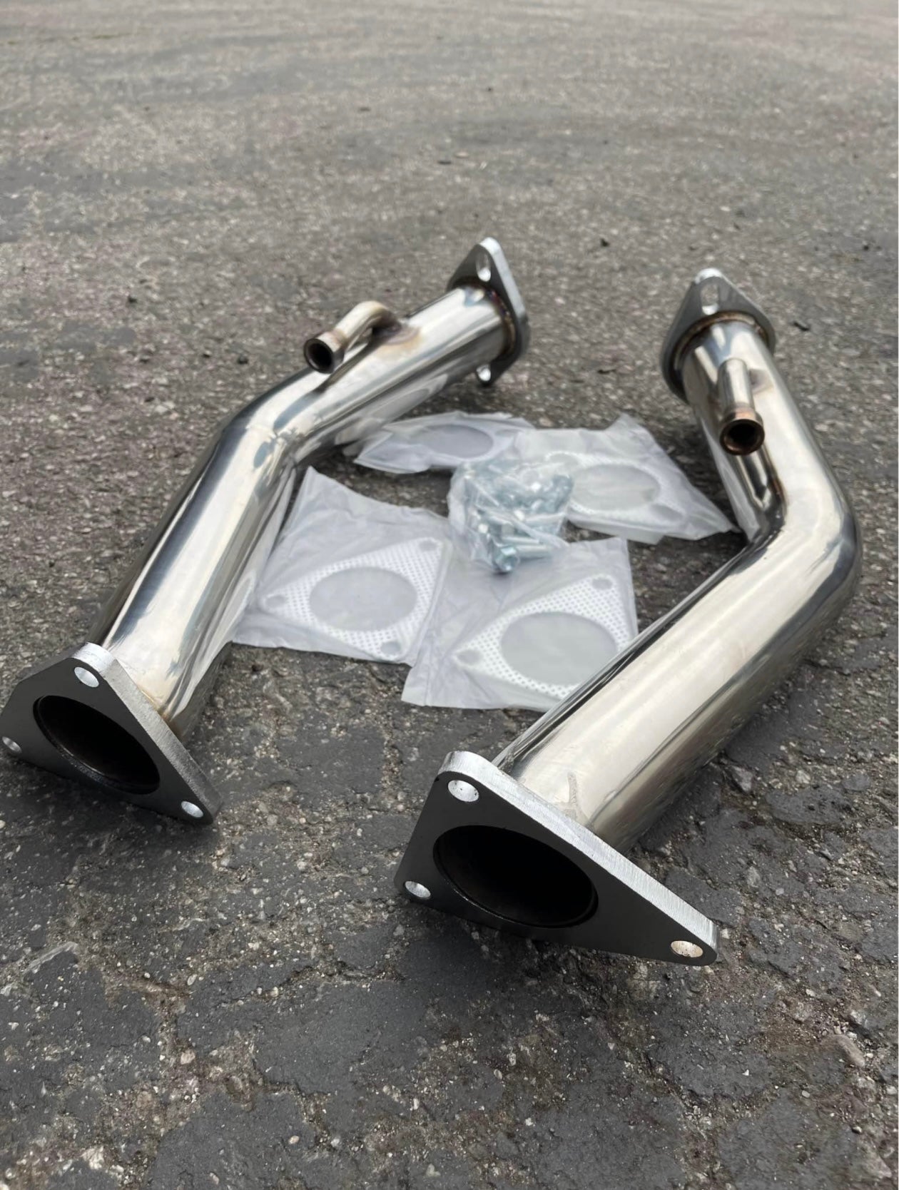 G37/370Z NON RESONATED TEST PIPES