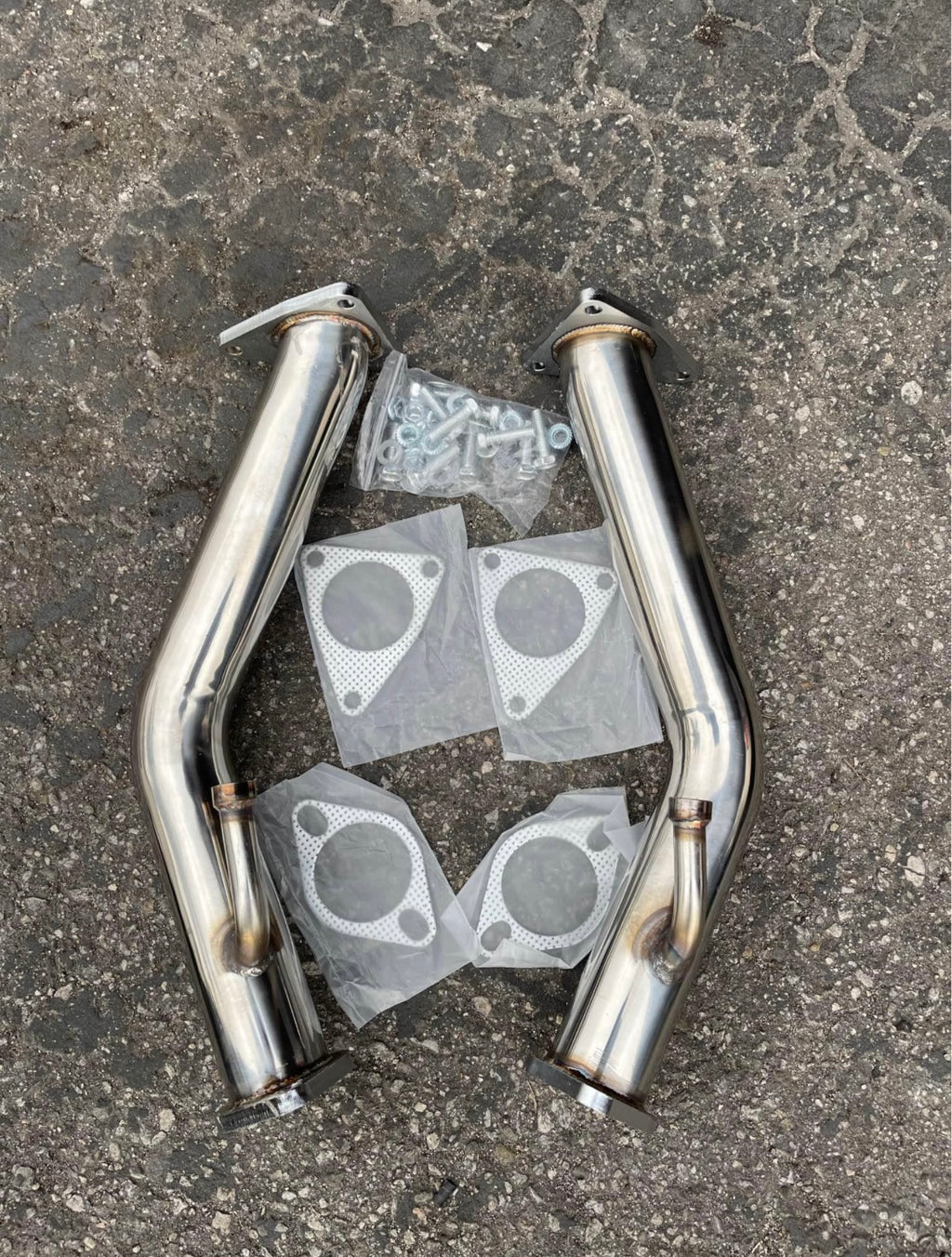 G37/370Z NON RESONATED TEST PIPES